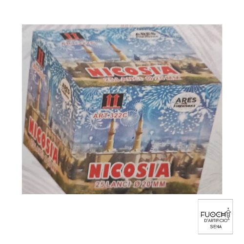 NICOSIA art. 322C batteria 25 lanci