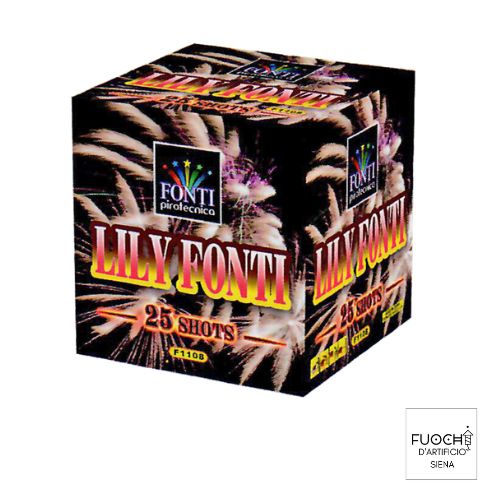 LILY FONTI 25 art. F1108 batteria 25 lanci