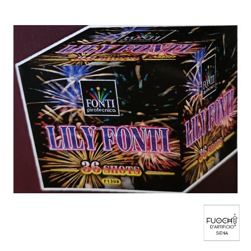 LILY FONTI 36 art. F1308 batteria 36 lanci